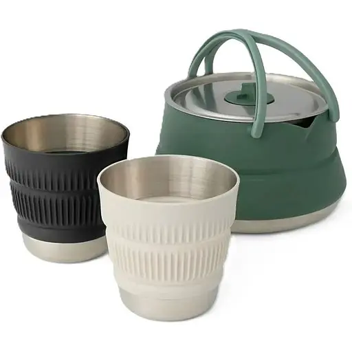 Набір посуду Sea To Summit Detour Stainless Steel Kettle Cook Set w/Sack з чохлом (1033-STS ACK026031-122110)