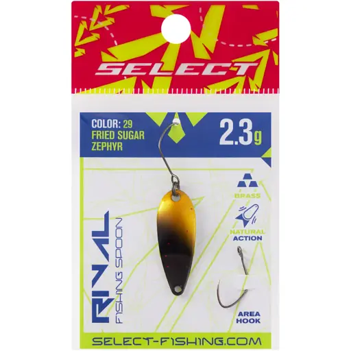 Блешня Select Rival 2.3g 30mm #29 Fried Sugar Zephyr - фото 2