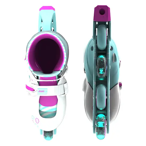 Ролики Neon Inline Skates Размер 30-33 Бирюзовый - фото 3