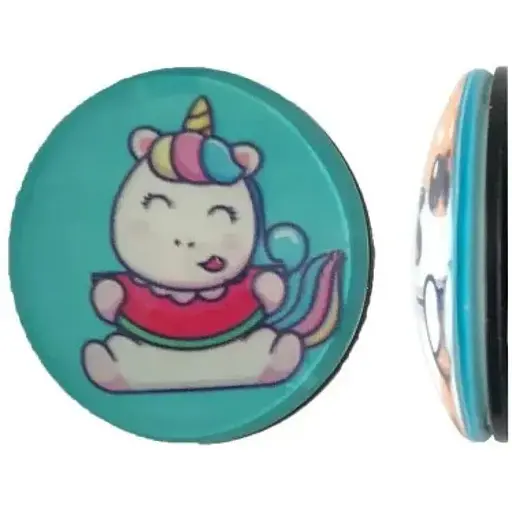 Тримач Поп Сокет New Glass (Скло) Baby Unicorn №22 - фото 1