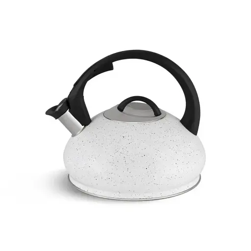 Чайник из нержавеющей стали 3.0 л Edenberg EB-8812 белый - фото 2