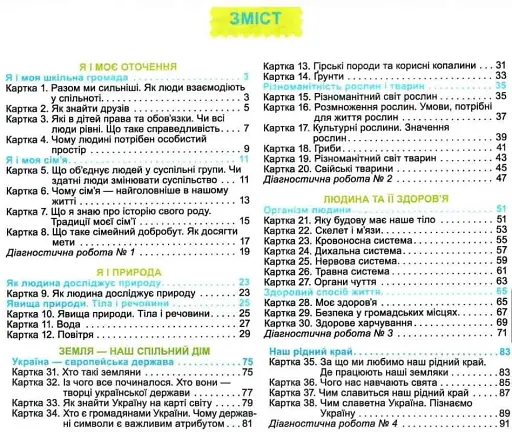 Я досліджую світ 3 клас. Діагностичні тест-картки - фото 4