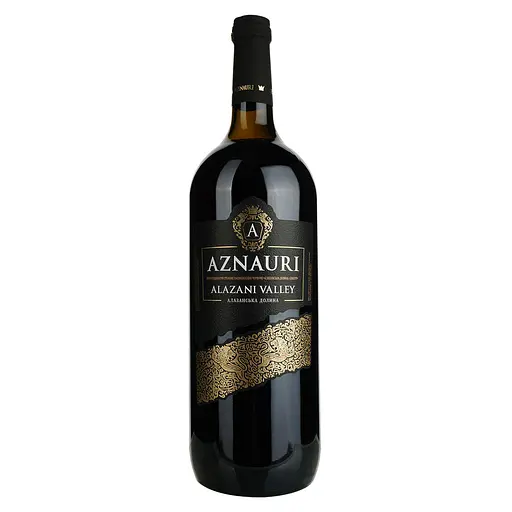 Вино Aznauri Alazani Valley Red, червоне, напівсолодке, 9-13%, 1,5 л (813570)