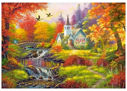 Пазл Castorland Осеннее настроение 1000 эл. (C-104994) - фото 2