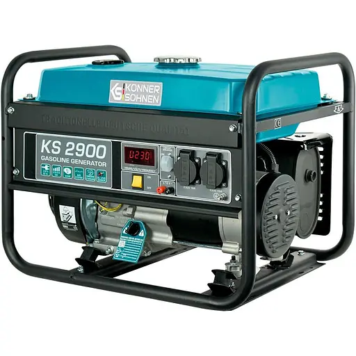 Генератор Синхронний KonnerSohnen KS 2900 41.5кг 2900 Вт / 2500 Вт / Бензин (KS2900) - фото 3