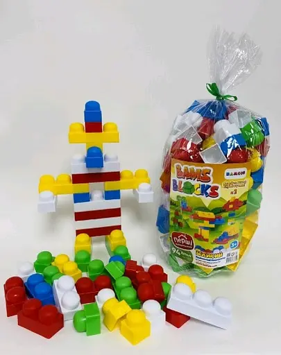 Конструктор BAMSBLOCK №4 (230 деталей) Бамсик 60*19см 115/5