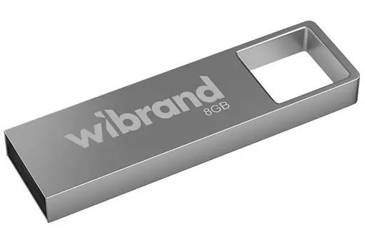 Flash Wibrand USB 2.0 Shark 8Gb Silver - фото 1