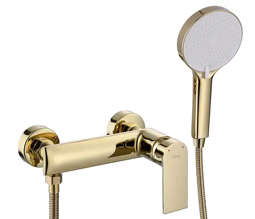 Змішувач для душу Rea Veneta gold REA-B6420 Золотий - фото 1