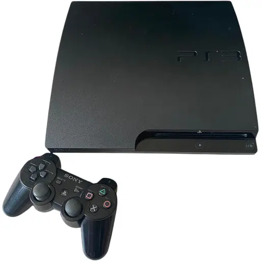 Стационарная игровая консоль PlayStation 3 Slim 500 ГБ + 50 игр, 1 джойстик, Гарантия