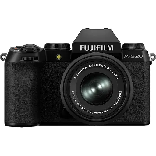 Беззеркальный фотоаппарат Fujifilm X-S20 Kit XC 15-45mm f/3.5-5.6 Black (16781917) UA [107048]