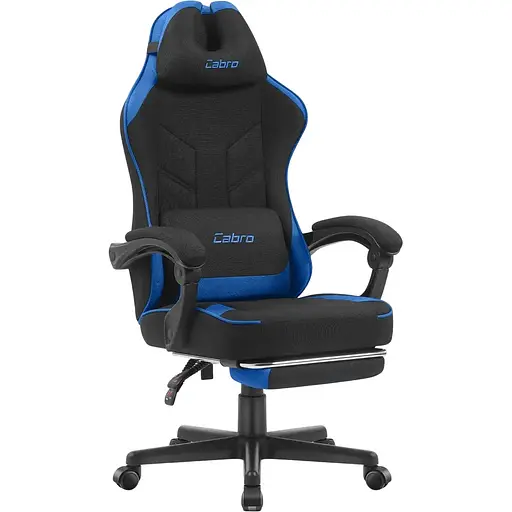 Крісло Cabro C504 Black-Blue (тканина)