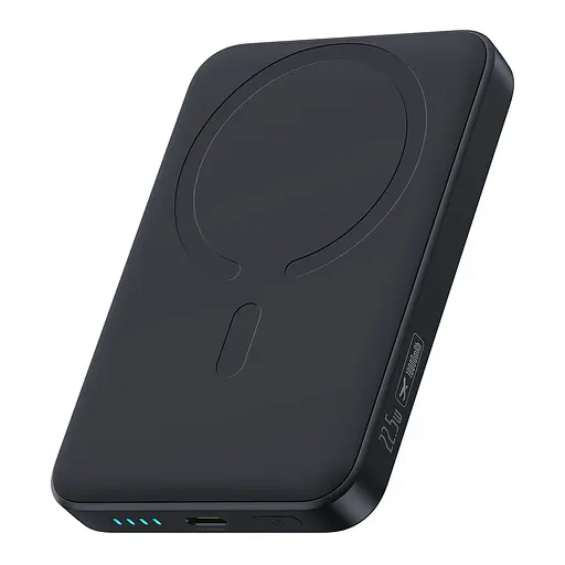 Внешний MagSafe аккумулятор Baseus EnerFill FM11 Ultra-Mini Power Bank 10000mAh 22.5W Black - фото 2