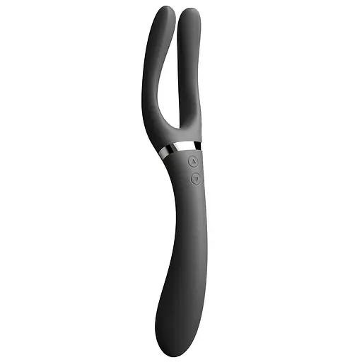 Гибкий универсальный вибратор Dorcel Infinite Joy 28.2 см черный - фото 2