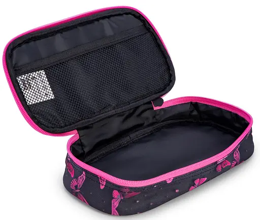 Пенал шкільний для дівчинки з Котиком м'який School Standard (PSS-117) - фото 2