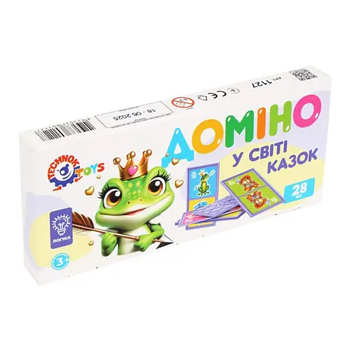 Дитяче доміно "З світу казки" ТехноК 1127TXK 28 елементів - фото 1