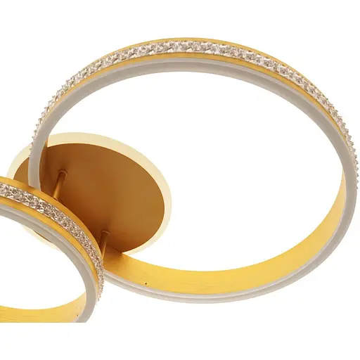 Люстра стельова Brille світлодіодна 53W WW+NW+CW G (WBL-55C/3) - фото 2