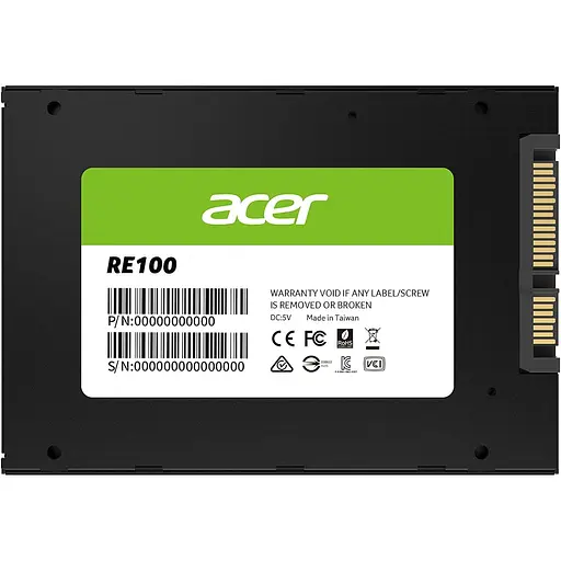 SSD накопичувач Acer RE100 2TB (BL.9BWWA.110) [142405]