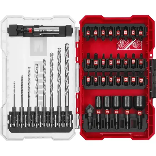 Набор ударных бит и сверл по металлу Einhell M-Case 39 шт. (108773) - фото 2
