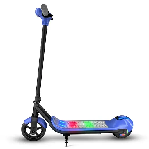 Детский электросамокат GIANT Kids ES1 синий, с LED-подсветкой деки и колес, от 4 лет - фото 7