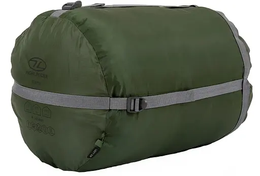 Спальный мешок Highlander Phoenix Flame 400/-9°C Olive Green Left (SB244-OG) 929695 - фото 11