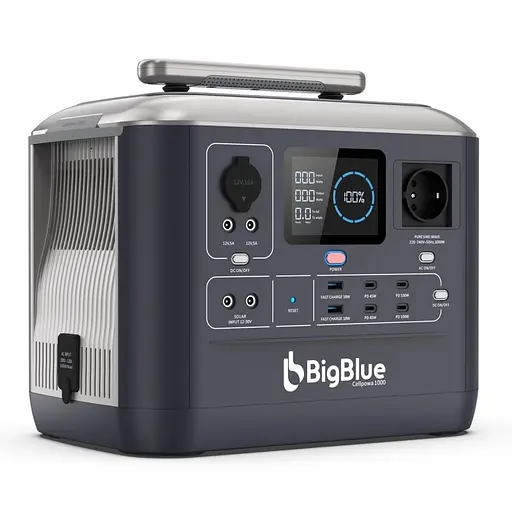 Портативна зарядна станція BigBlue CP1000 1000W 1075.2Wh (42-00104) - фото 3