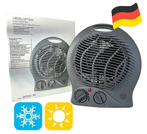 Тепловентилятор Silver Crest LHL 2000Вт B1 Bl (110112) - фото 3