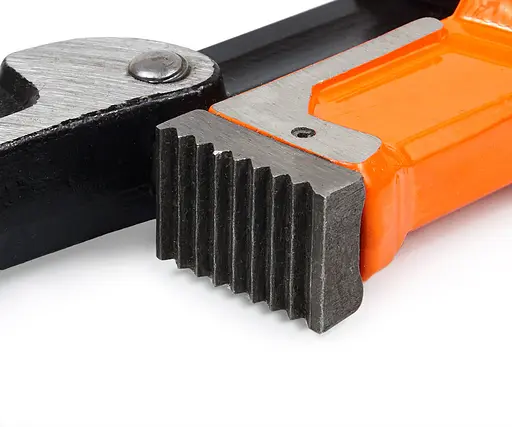 Ключ трубний Polax переставний з тріскачкою 0-65 мм, 300 мм (44-005) - фото 2