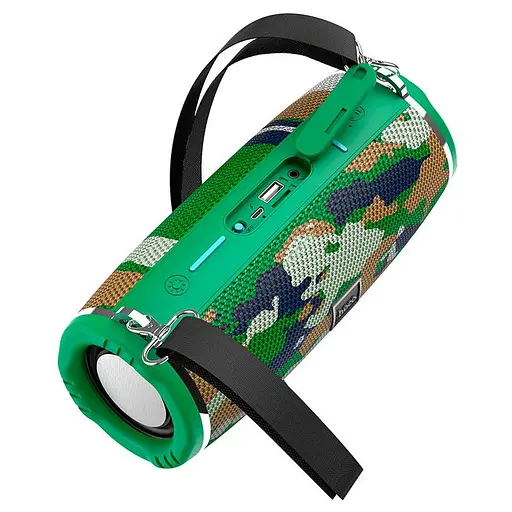 Колонка портативна Hoco HC12 Sports BT speaker камуфляжний зелений - фото 2