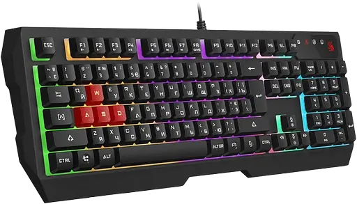 Клавіатура A4Tech Bloody B135N RGB Black (B135N BLOODY (BLACK)) - фото 2