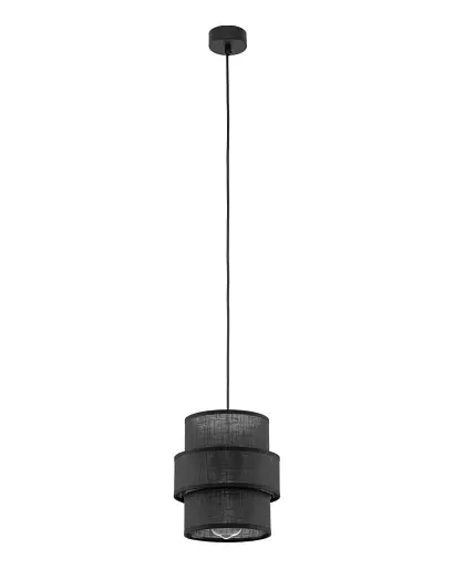 Світильник підвісний, люстра TK Lighting 5306 Calisto E27 1x15W IP20 чорний - фото 1