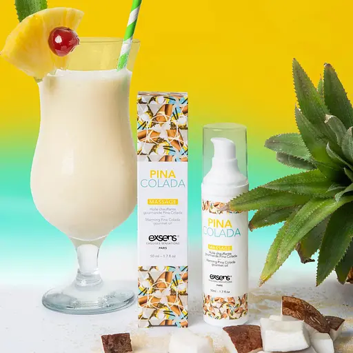 Масажна олія Exsens Pina Colada 50 мл - фото 5