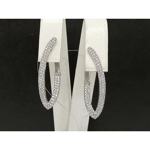 Золотые серьги Favoritum с фианитами. 211740_2Б - фото 3