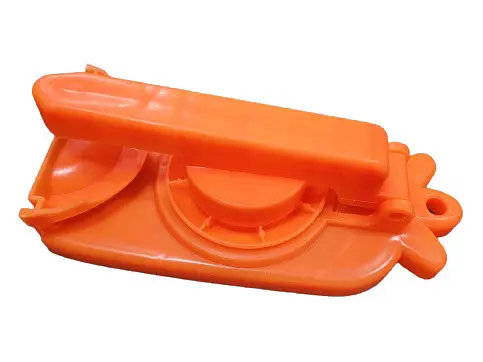 Пресс форма прибор для лепки приготовления вареников Оранжевая - фото 1