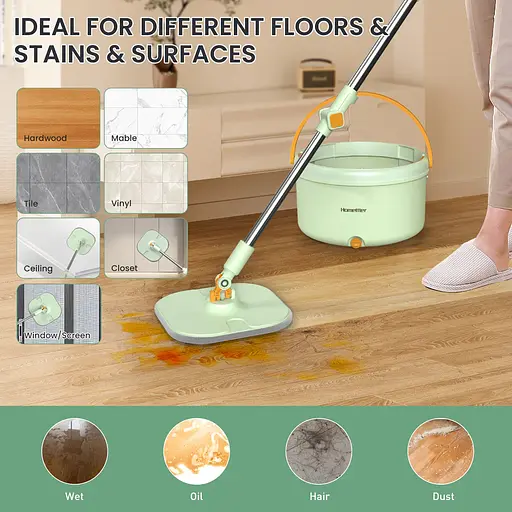 Швабра с ведром CoolMop Plus CW001 - фото 5
