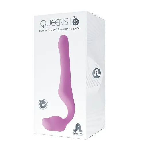 Безремневий страпон Adrien Lastic Queens S регульований вигин діаметр 3 см - фото 4