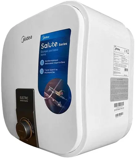 Водонагрівач Midea PRIME компакт D10-20VI (O) 10л - фото 2