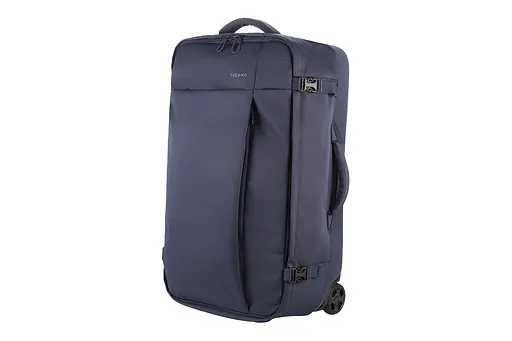 Tucano Сумка дорожная на 2-х колесах, Tugo M Trolley, 45л, полиэстер, синяя - фото 3