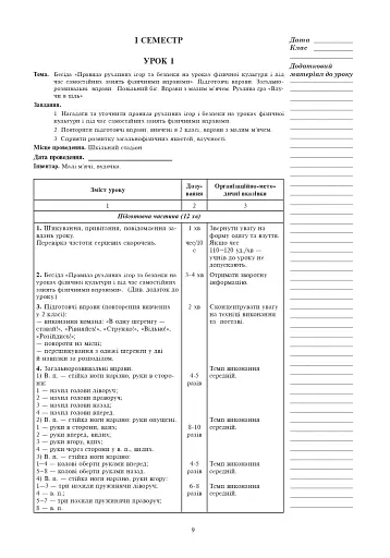 Фізична культура. Конспекти уроків. 3 клас. Видання 4-те, перероблене - фото 8