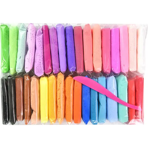 Набір для творчості Strateg U'DO Clay 340 г (10 г x 34 шт.) (30893) - фото 2