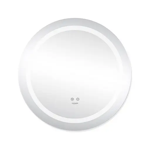 Дзеркало Kroner KRP Spiegel R2 - 6060 з LED-підсвічуванням та антизапітнінням CV030042, Білий - фото 4