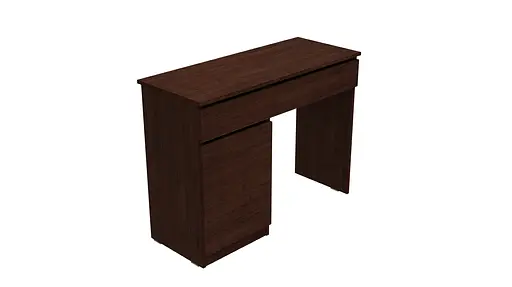 Стіл комп'ютерний Віто Ferrum-decor 750x1000x400 ДСП Венге Магія 16 мм (FRD-104820) - фото 2