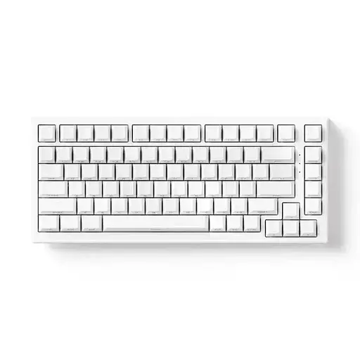 Игровая магнитная клавиатура Akko TAC75 / 8К / Проводное подключение / Akko AstroAim Magnetic Switch / White - фото 1