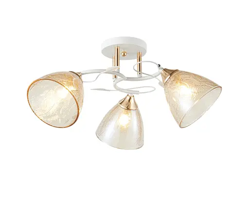Люстра декоративна V 6364-3 WH+FG