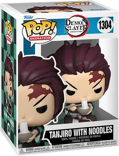 Фігурка Клинок що розсікає демонів Танджіро Камада Funko Pop Demon Slayer Tanjiro w/Noodles DS TK 1304 - фото 3