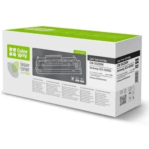 Картридж ColorWay Samsung SCX-D4200A Black teh0024322 - фото 1