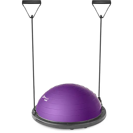 Балансировочная полусфера Hop-Sport HS-L058 фиолетовая - фото 2