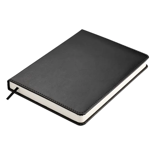 Ежедневник недатированный Buromax Prime A5 искусственная кожа/поролон 336 страниц черный (BM.20380-01) - фото 4
