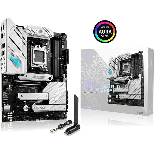 Материнська плата Asus Strix B650-A Gaming WIFI sAM5 B650 4xDDR5 M.2 USB HDMI-DP WiFi BT ATX - фото 8