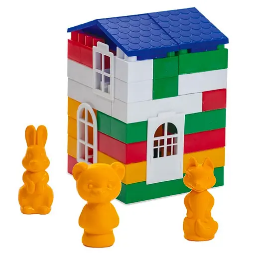 Дитячий конструктор Лідер №1 1-219, 50 великих деталей - фото 2