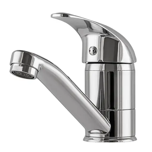 Змішувач для умивальника EcoMix E-GEZ-203M Хром - фото 3